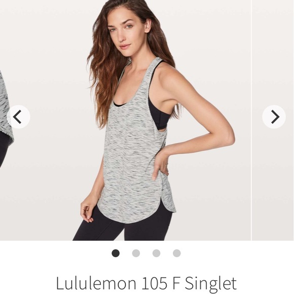 lululemon athletica Tops - NWT Lululemon 105 F Singlet tank in tiger space
